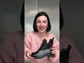 Черевики женские кожаные на байке 597369 Черные Відео