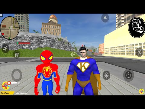 Süper Kahraman Çöp Adam - EPIC Amazing Spider Stickman Rope Hero 2 #18 - Android Gameplay