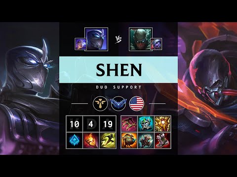 Shen Support vs Pyke - NA Diamond Patch 25.16