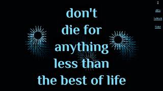 Streetlight Manifesto // THEY PROVIDE THE PAINT // LyRiCs + Visualizer