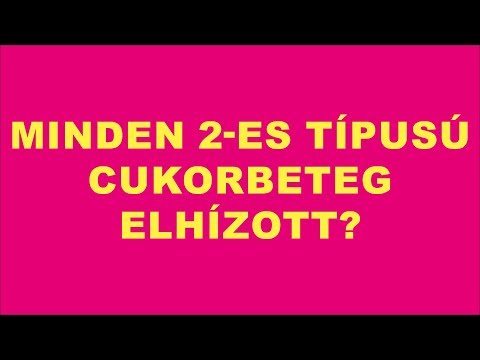 Vízivás és cukorbetegség