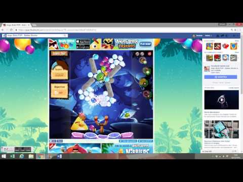 Angry Birds POP! on Facebook - Level 167 Walkthrough