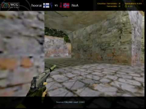 2006 Grand Final cyberspace 1: Counter Strike match: NoA(DEN) vs hoorai(FIN)_1Set