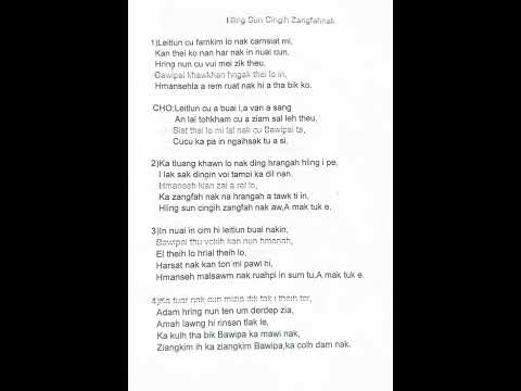 Hling Sun Cingih Zangfah Nak// Van nei Man//Original Soundtrack. 