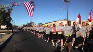 preview picture of video 'Army's 238 Birthday Fort Irwin, Calif., Post Run 14 June 13'