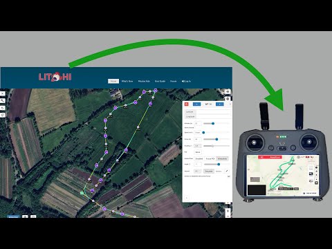 From Litchi to waypoint mission for your DJI Air 3 / DJI Air 3S / DJI Mini 4 pro