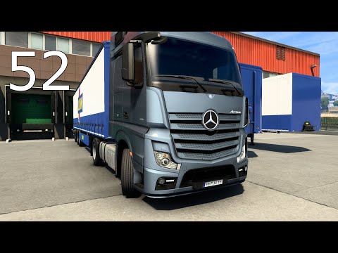 Euro Truck Simulator 2 - Jungfern fahrt mit dem neuen Actros | #052