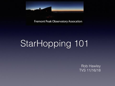 StarHopping 101 2018 Update