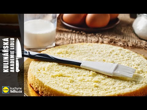 Piškotový korpus  - Roman Paulus - Kulinářská Akademie Lidlu