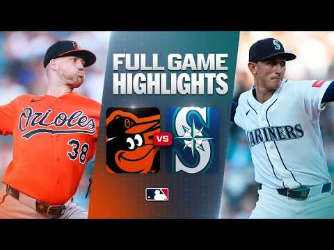 시애틀 VS 볼티모어 3:5 MLB 하이라이트