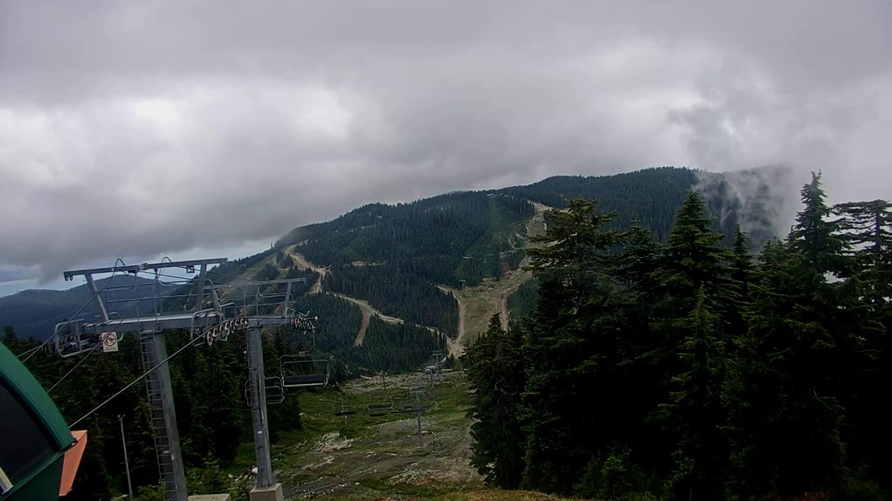 Live webcam view of Lions Chair Cam at Cypress Mountain