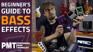 Video thumbnail for A Beginner's Guide To Bass Guitar Effects Pedals...Bass Effects Explained! by PMTVUK