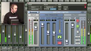 Video thumbnail for Oxford Limiter on a stereo mix (Musikmesse - Nils) by Sonnox Plugins