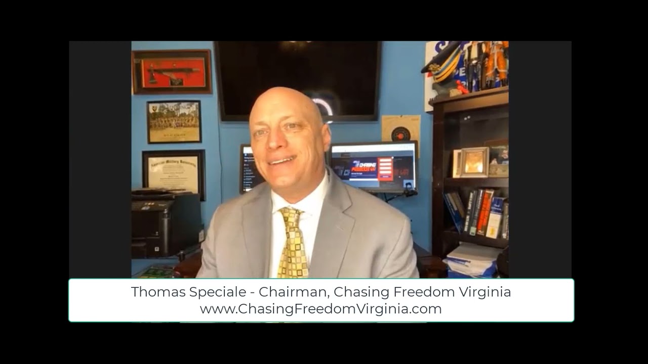 Thomas Speciale talks about why he created Chasing Freedom Virginia