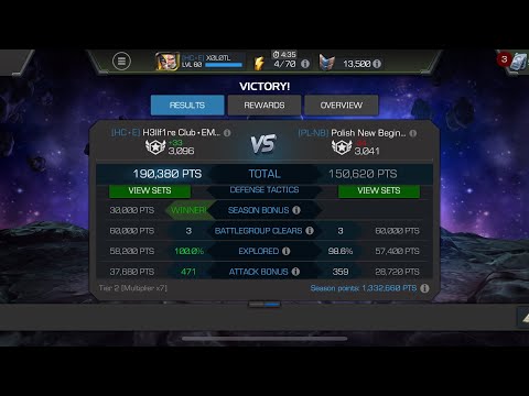 Alliance War S39 W01 HC•E vs PL-NB MCOC - NIMROD/ULTRON/HOOD