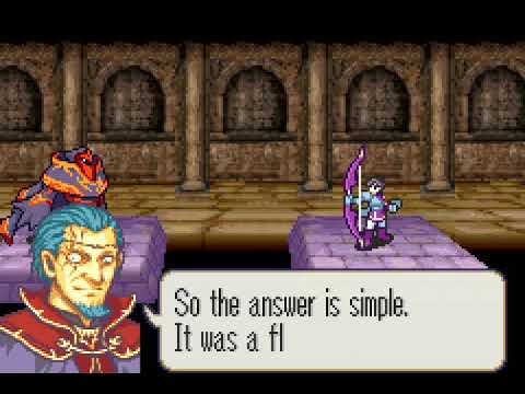 Denning vs nergal convo fire emblem 7 boss recruitment