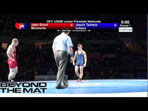 Junior Freestyle Final 140 - Jason Tsirtsis (IN) vs. Jake Short (MN)