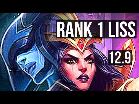 LISS vs LEBLANC (MID) | Rank 1 Liss, 2/0/4 | EUW Challenger | 12.9