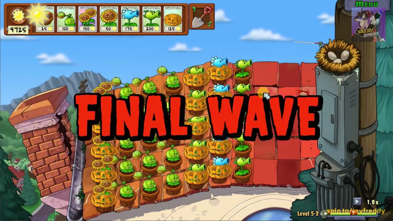 Plants vs Zombies Replanted - ImproperPlay - Level 5 FINAL