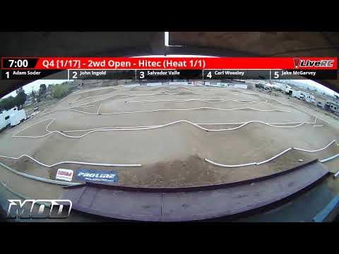 1/5 Worlds 2020 Qual 3  - Socal Nitro Raceway 3/7/20 - MOD LiveRC Coverage