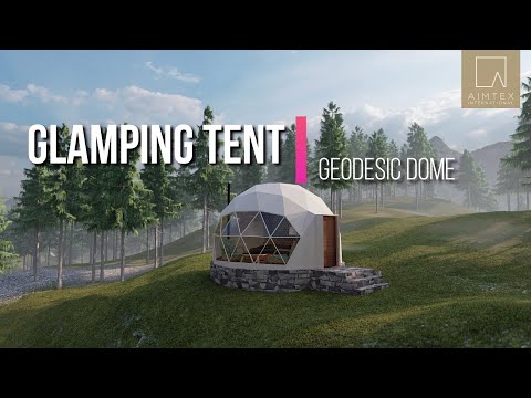 Geodesic Dome | Eco Dome | Glamping Dome | Igloo 5m 6m | Made in Pakistan | by AIMTEX