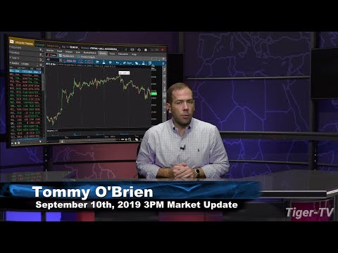 September 10th 2019, 3PM ET Market Update with Tom O'Brien on TFNN