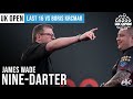 WADE HITS A NINE DARTER! | James Wade strikes perfection at the 2022 Cazoo UK Open