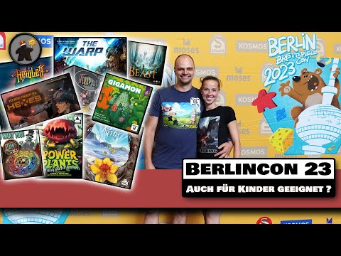 BerlinCon 2023 - Suitable for professional board gamers and families?