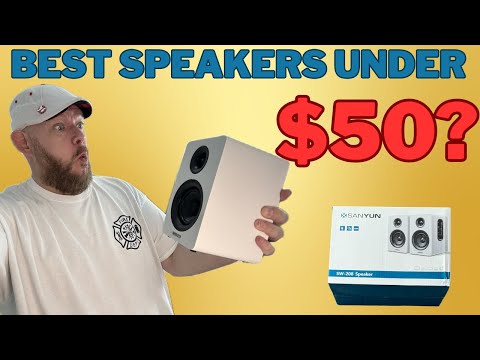 Sanyun SW-208 Unboxing & Review From Amazon. Are These The Best Speakers Under $50?