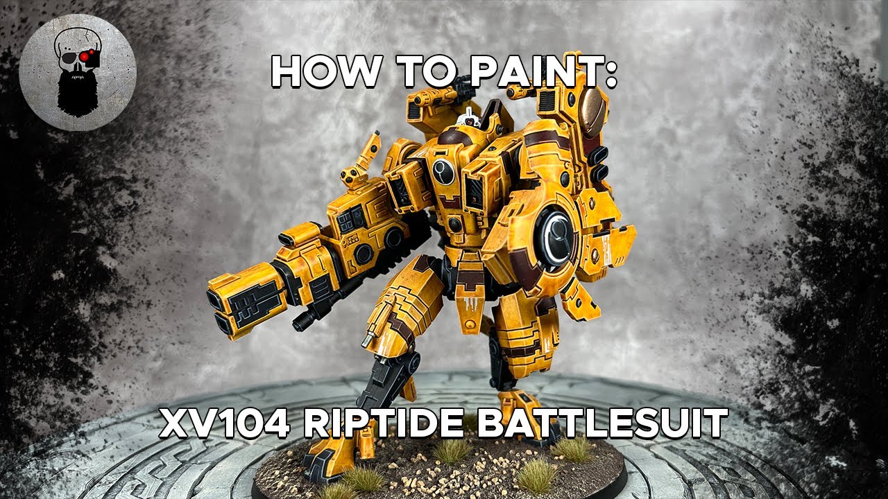 Contrast+ How to Paint: T'au Riptide