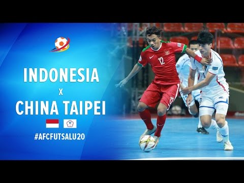 Indonesia (6) VS (2) China Taipei - AFC Futsal Championship 2017 U20