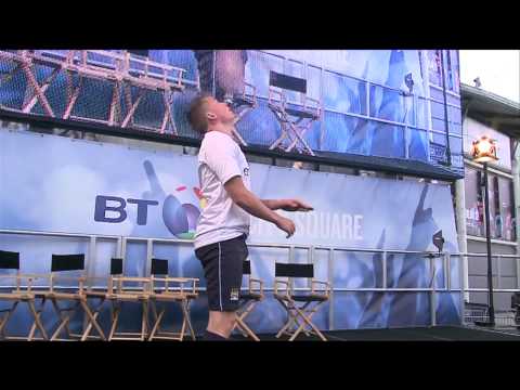 Jamie Knight - 13 minute show at City Square - MCFC v Everton