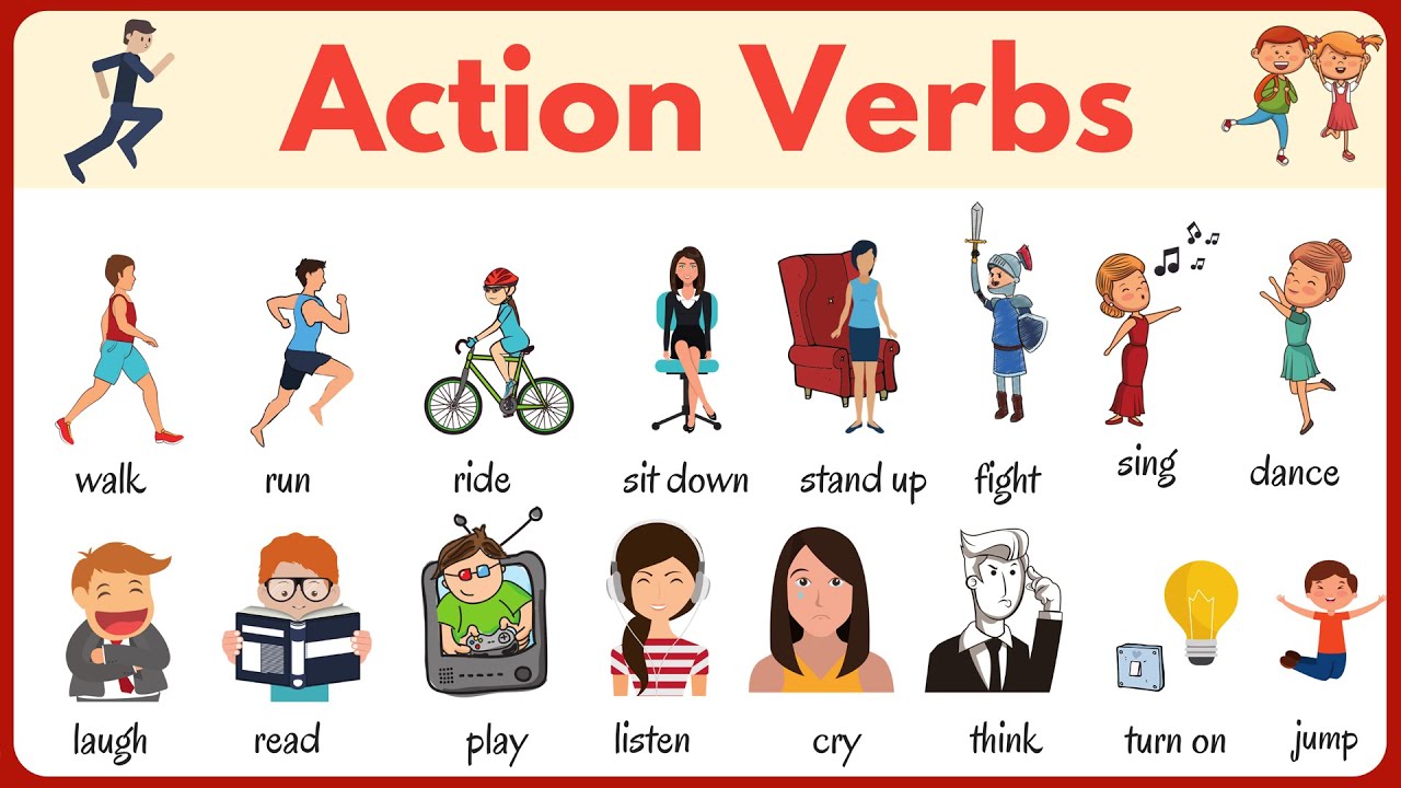 87 English Action Verbs You’ll Love to Use! 💪