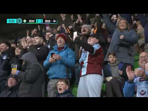 HIGHLIGHTS | Bray Wanderers 1-3 Drogheda United | Promotion / Relegation Play-Off