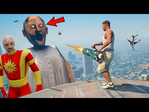 Shaktimaan GRANNY And Grandpa In GTA 5 | SHAKTIMAN Grandpa | Lovely Boss