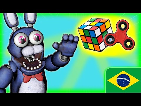 Animatronics de FNAF e Seus BRINQUEDOS FAVORITOS ! - Five Nights At Freddy's PT-BR
