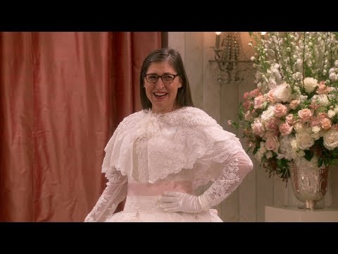 Amy finds her wedding dress - The Big Bang Theory