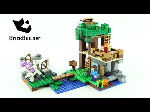 Vidéo LEGO Minecraft 21146 : L'attaque des squelettes