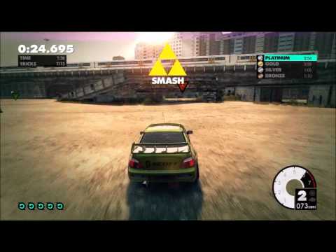 DiRT 3: Gymkhana Sprint 4  (Waterfront) - Platinum