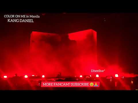 KANG DANIEL COLOR ON ME in Manila INTRO. #kangdaniel #coloronmeinmanila