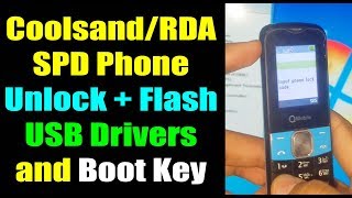 How to Unlock China SPD Coolsand RDA Keypad Mobile with Miracal Crack v2 82 | Urdu Hindi
