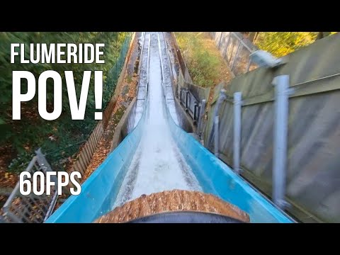 Flumeride Onride POV (60FPS) - Front Seat - Halloween Liseberg 2021!