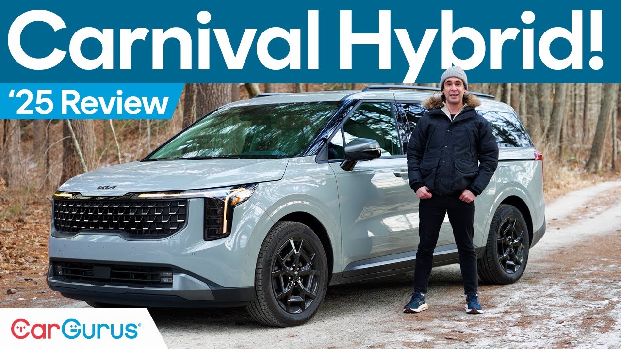 2025 Kia Carnival Hybrid Review | Better than a Toyota Sienna?? | CarGurus