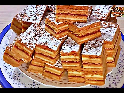 Albinita- prajitura cu foi cu miere, reteta veche si buna, cu subtitrare  #558