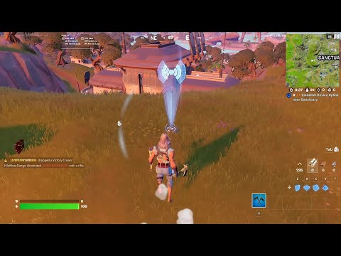 Establish Device Uplink near Sanctuary - Fortnite