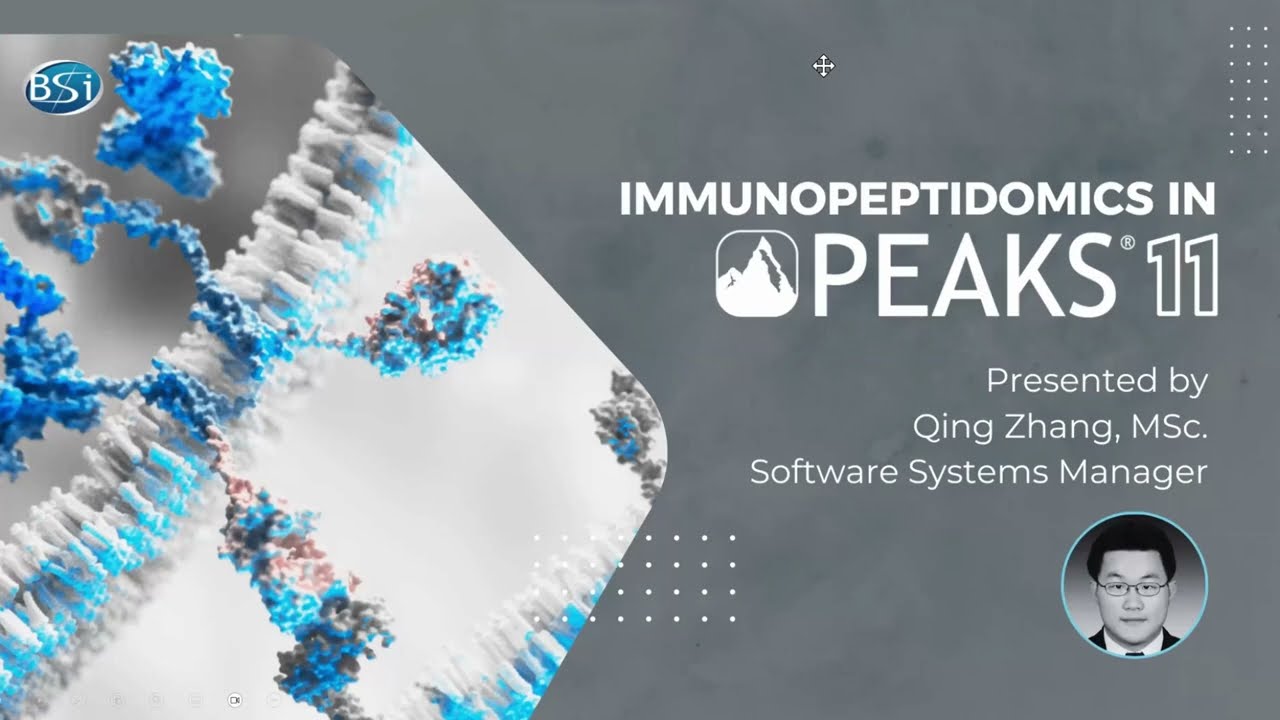 PEAKS New Releases: Immunopeptidomics in PEAKS