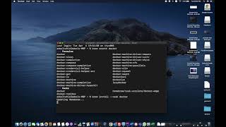How to easily install dockers using brew in Mac OS