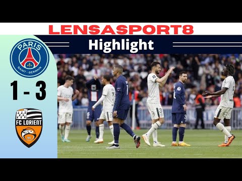 PSG vs Lorient 1-3 extended