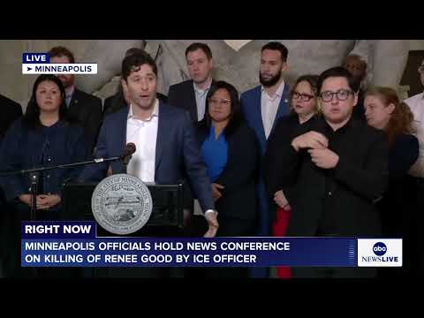 Minneapolis Mayor Jacob Frey remarks on killing of Renee Good by ICE officer