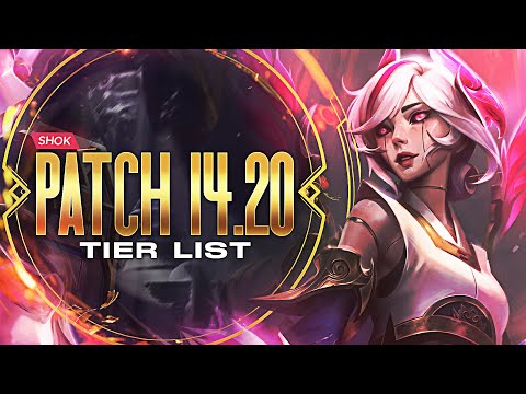 14.20 MID LANE TIER LIST (BEST BLIND PICKS INCLUDED)